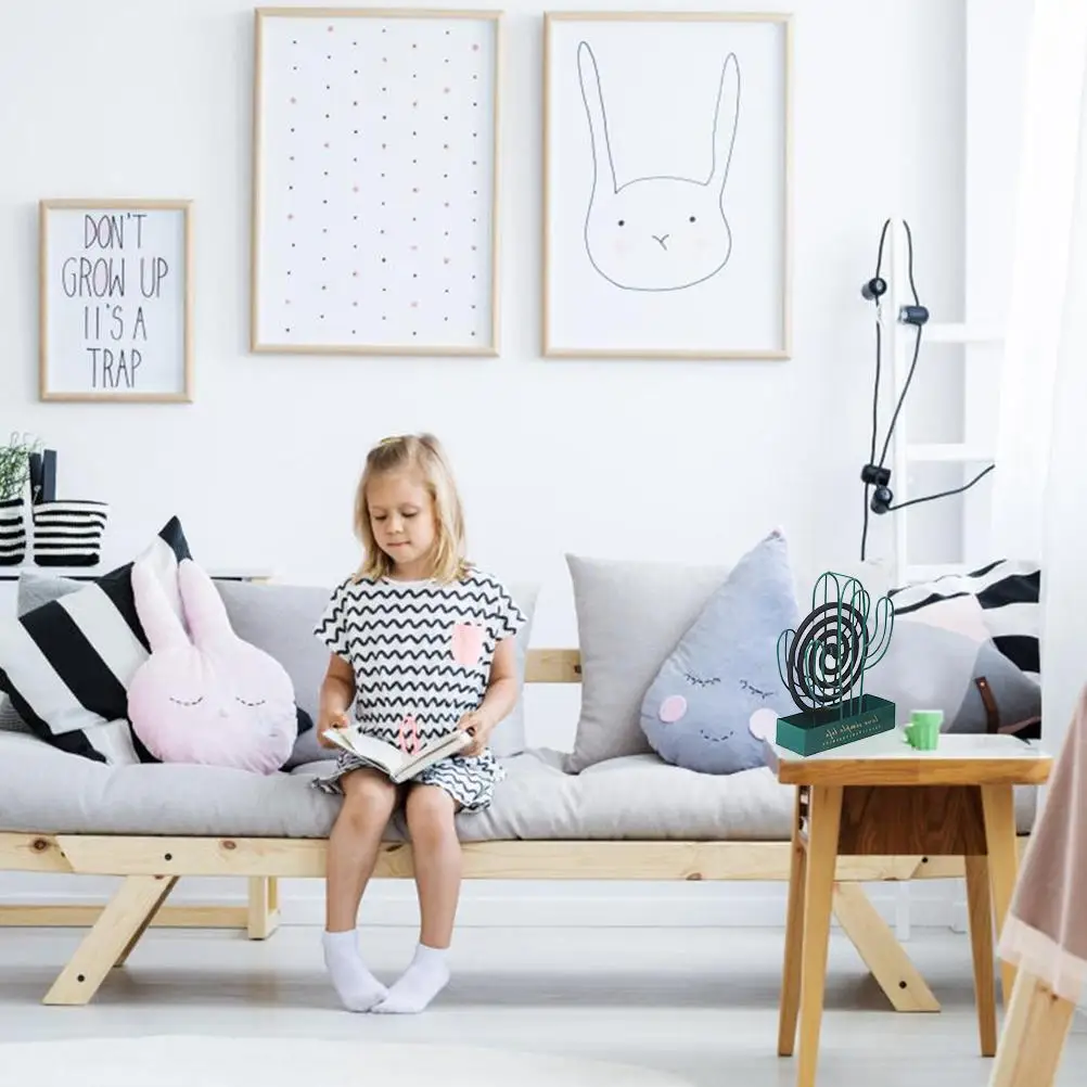 الحشرات البعوض لفائف حامل البعوض لفائف الإطار ديكور المنزل الأنيق لأنماط مختلفة