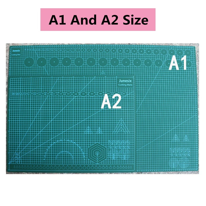 A1 Maat 60*90 CM Snijmat Zelfherstellende Dual-Side Raster Ontwerp Graveren Model School Office Supply kunstenaar Carving Pad