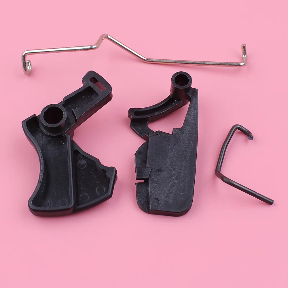 Interlock Pemicu Throttle dengan Tuas Batang Cekik Throttle untuk Stihl MS180 MS170 018 017 MS 180 170 Suku Cadang Gergaji Mesin