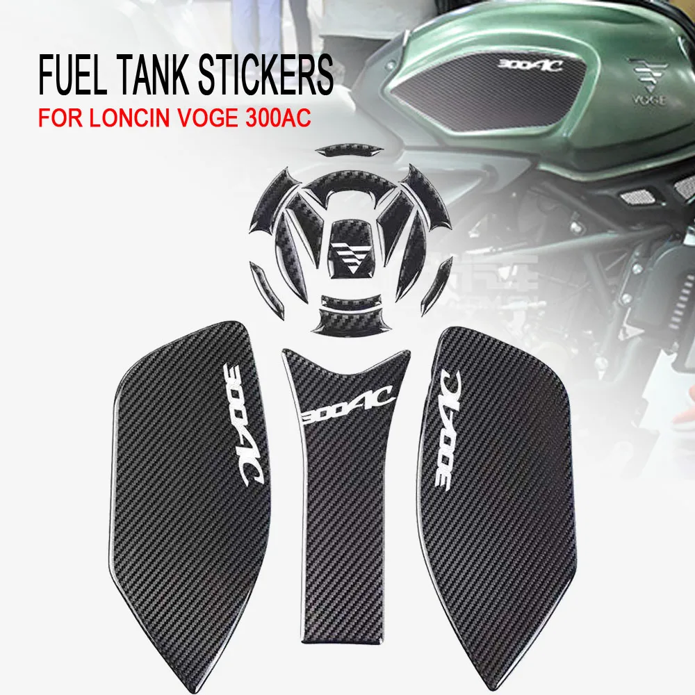 

Motorcycle Tank Pad Tankpad Protector Racing Sticker For Loncin Voge 300AC 300 AC