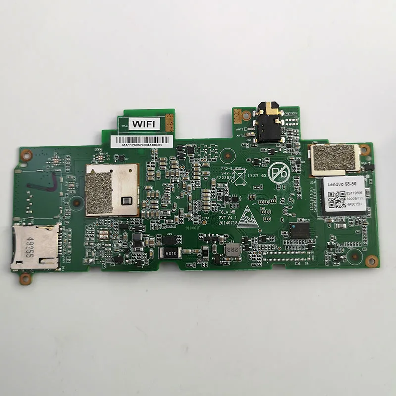 

Motherboard Work fine 100% test For Lenovo S8-50 S8-50F System Board Motherboard 16GB Original Unlocked Android