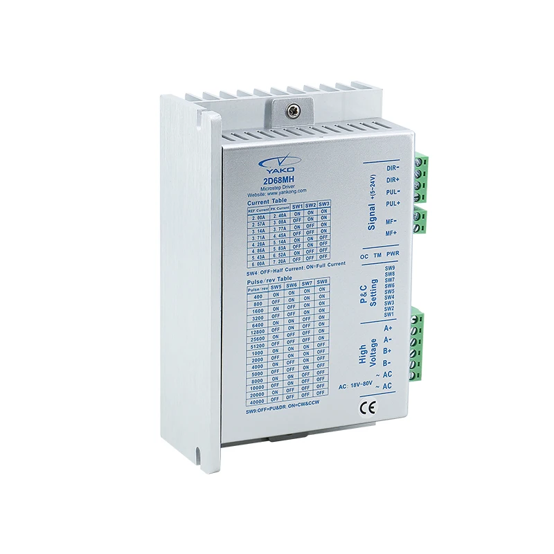 Factory direct sales Research control 2D68MH two-phase DC open loop stepper motor drive controller