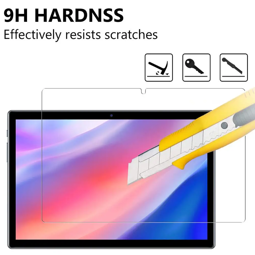 for Teclast P20HD Screen Protector, Tablet Protective Film Anti-Scratch Tempered Glass for Teclast M40 Pro 10.1 inch