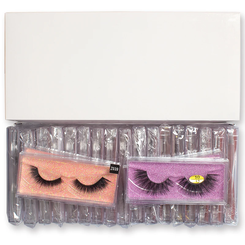 Eyewin Wholesale 3D False Eyelashes Lash Faux Mink Eyelashes Cilios Handmade Natural Cruelty Free Wholesale Dropshipping