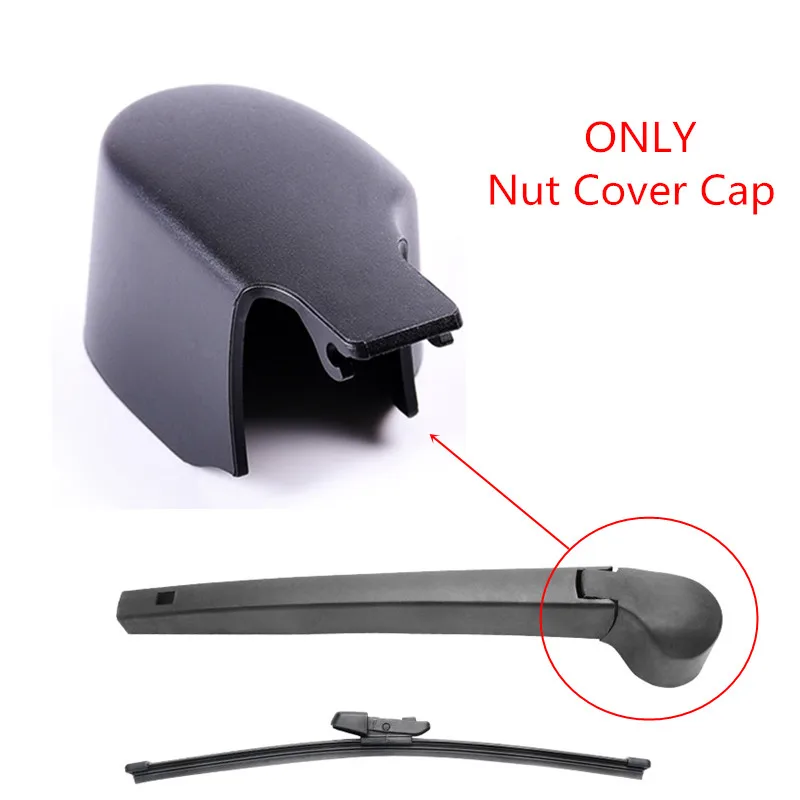 New Rear Wiper Blades Arm Nut Cover Wiper Cap Case Mount Latch for Volkswagen VW Polo MK6 Hatchback 2009-2017 Accessories Parts