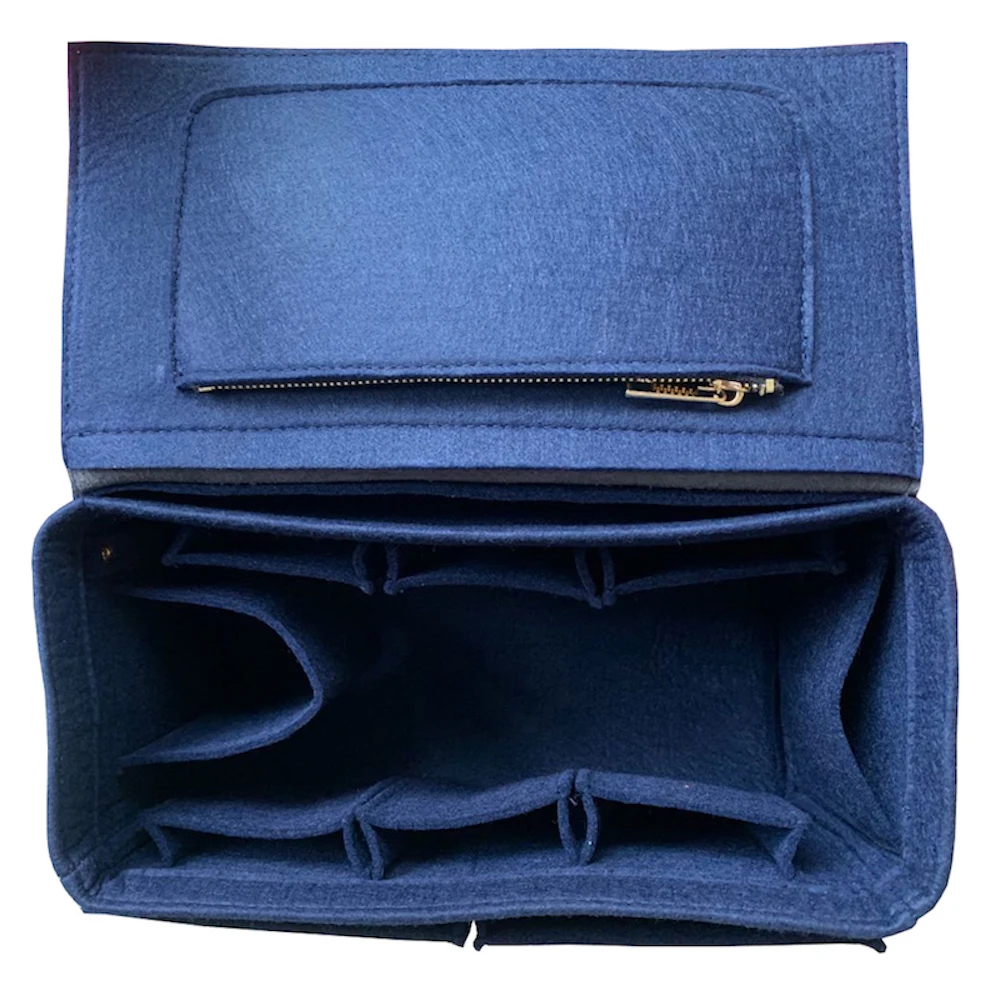 Bolso de mano para Onthego MM GM, organizador, delineador, Insert-3MM, fieltro Premium, hecho a mano, 20 colores