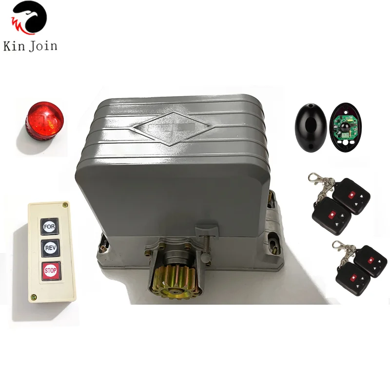 

KinJoin Full Kit Set 1000kg to 1800kg electric sliding gate motors/automatic Gate-opener/rolling gate operators