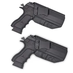 Concealed Carbon Fiber Kydex Holster For IWI Jericho 941 PSL 9 Mid Size PL 9mm Full Size Polymer Frame Waistband Carry Belt Clip