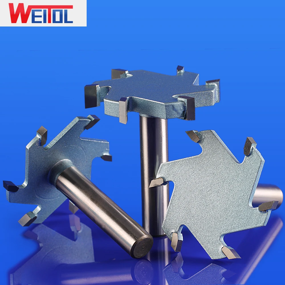 Weitol 1pcs Technical T Slotting Bit Milling Cutter cnc tools router bits