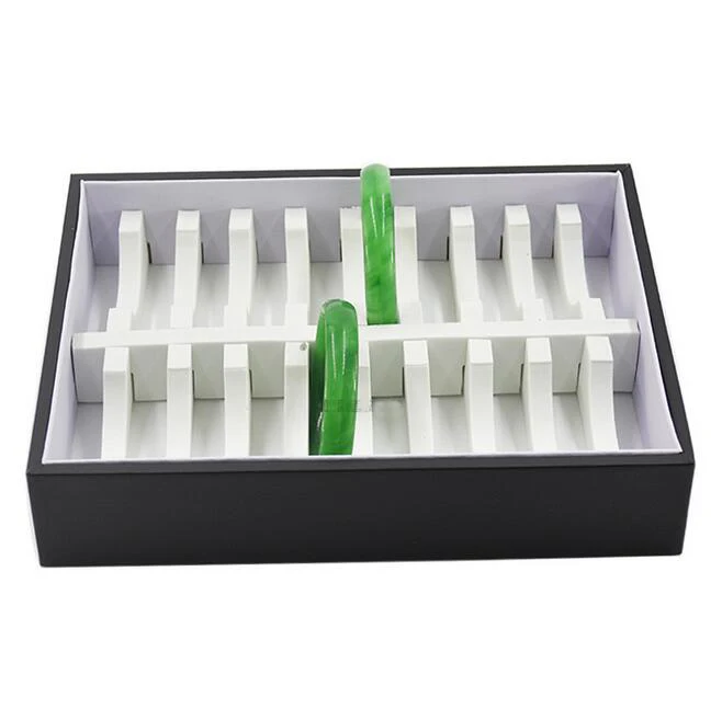 

Hot Sell Luxury 40pcs Bracelet Holder Jewelry Organizer Storage Ornament Rack Showcase Watch Display Stand Jewelry Display Boxes