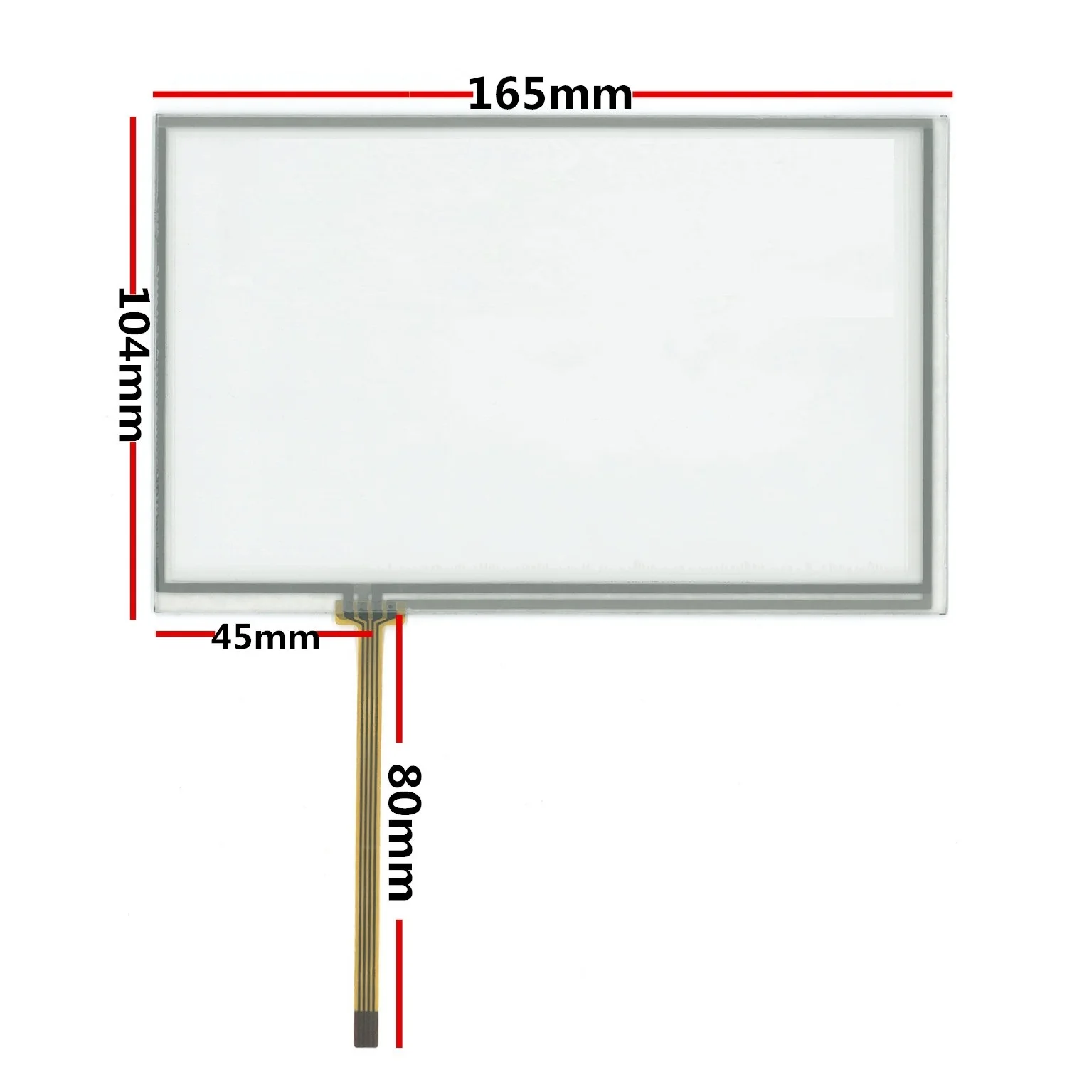 7.1 inch industrial touch screen 7 inch vehicle AT070TN83 V.1 AT070TN90/92