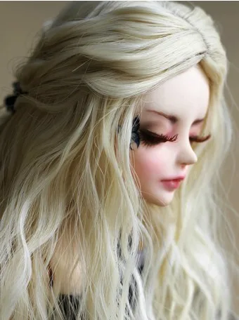 New Arrival 1/3 1/4 1/6 1/8 BJD/SD Doll Wig High Temperature Long Fashion Curly For BJD Hair Wig