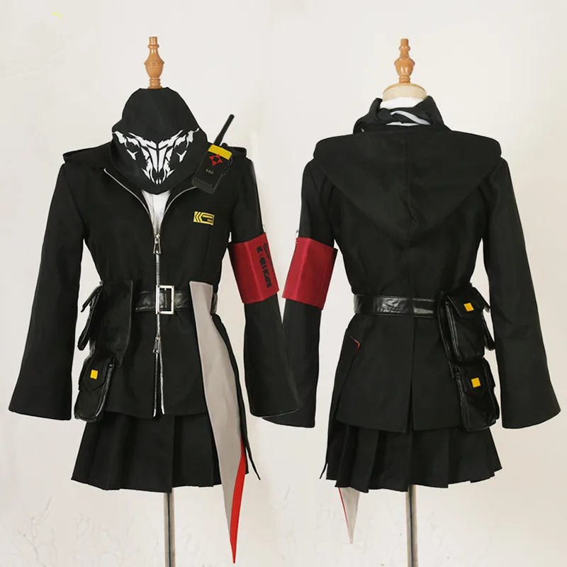 

Tailored size Anime Girls Frontline Cosplay SOP UMP45 Cos Halloween Party High Quality Uniform Set For Men/Women Costume