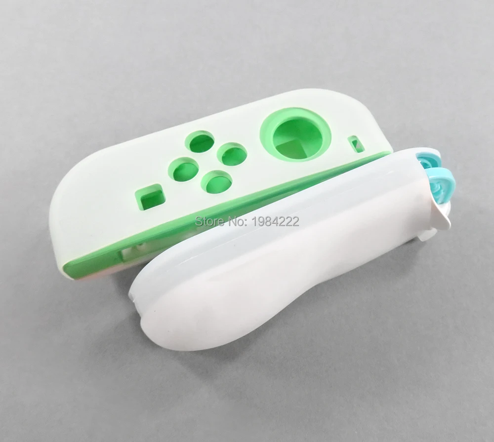 2 set/lote funda de silicona suave cubierta protectora antideslizante piel pulgar para Nintendo Switch NS NX Joy-Con controlador