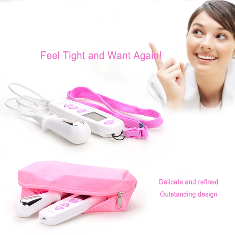 Kegel Pelvic Muscle Trainer Machine Electric Pelvic Bottom Trainer Muscles Stimulator TENS EMS Vaginal Women Incontinence kegel