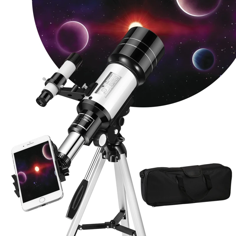 Professional Astronomical Telescope For Kids To View Universe Moon Stars Night Vision HD Deep Space Monocular Best Gift