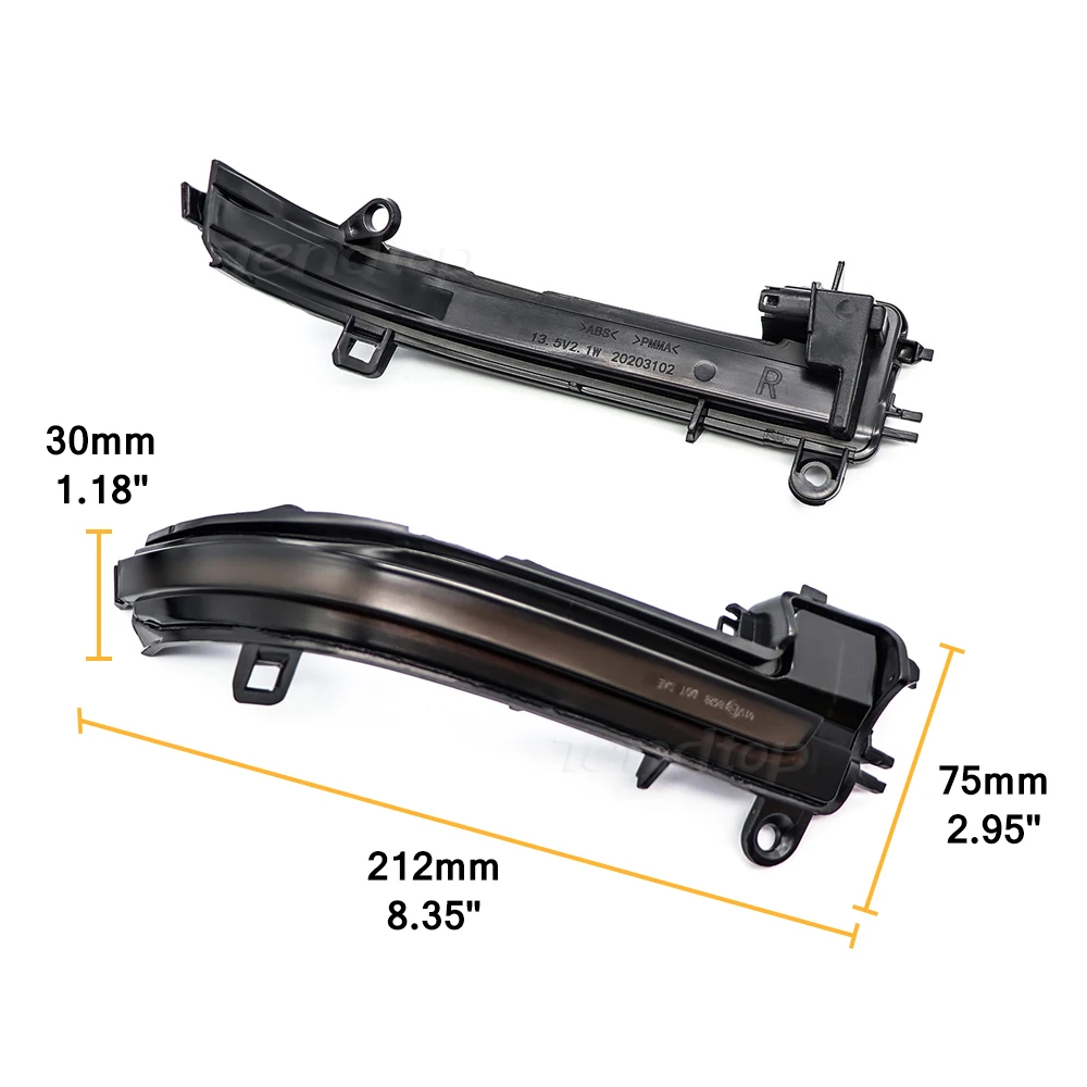 For BMW 1 2 3 4 Series Car Dynamic Turn Signal LED Side Mirror Indicator Blinker X1 F20 F21 F22 F23 F30 F31 F34 F32 E84 i3