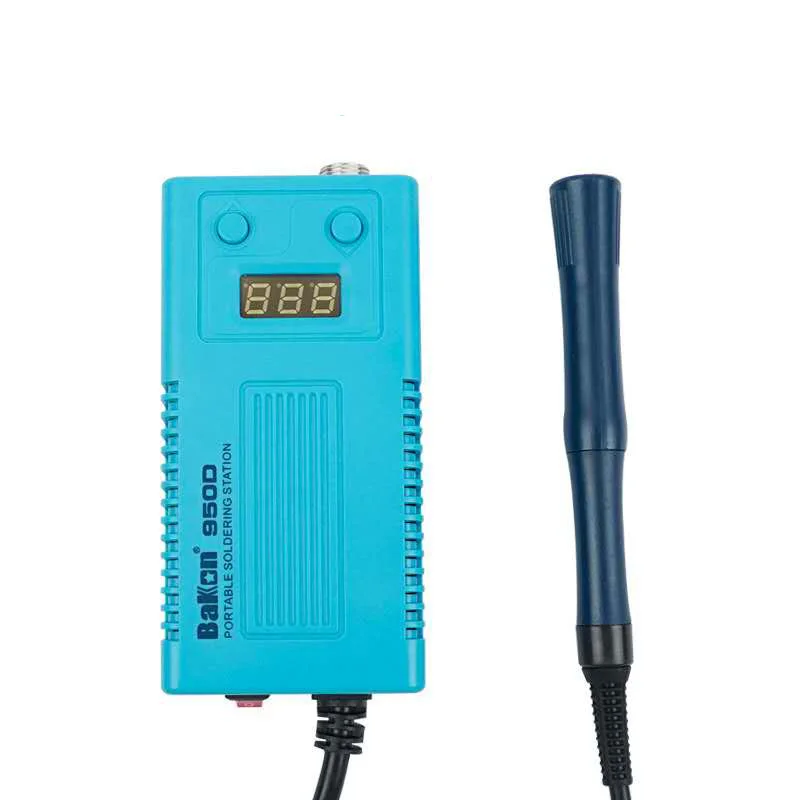 Bakon 950D Soldering Iron Portable Electric Iron Anti-Static BGA Solder Station Welding Tool With T13 Lead Free Tips