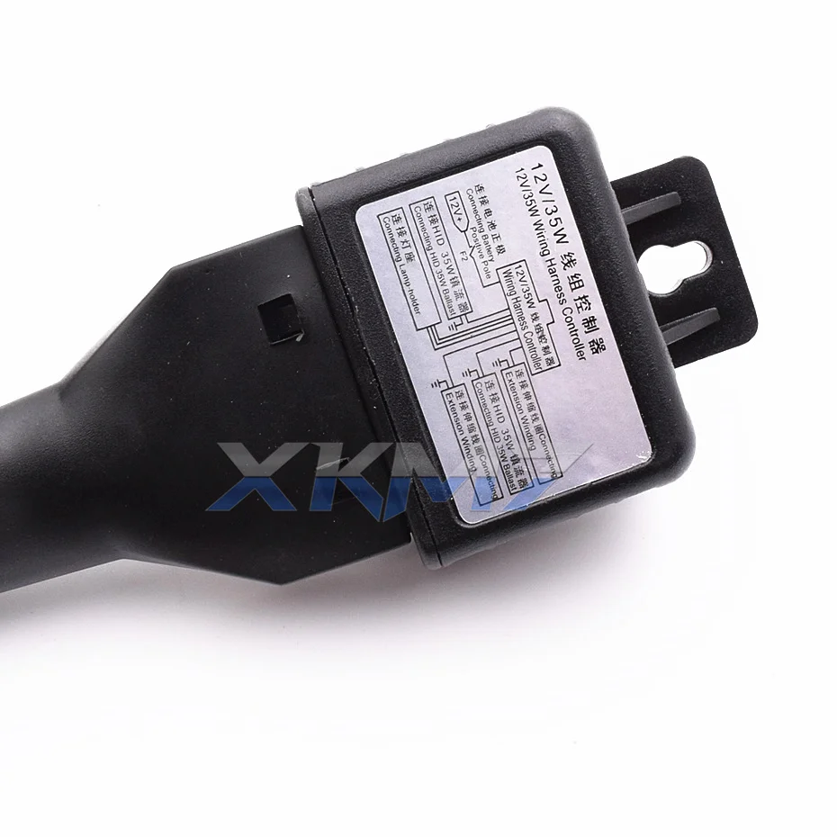 H4 9003 9004 9007 H13 Wiring For Car Headlight HID Bixenon Projector Lens Relay Harness Hi Low Beam Controller 12V 35W/55W