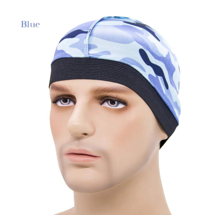 

Wholesale Fashion Silk Headwear Hair Accessories Men Wave Cap For Wig Making