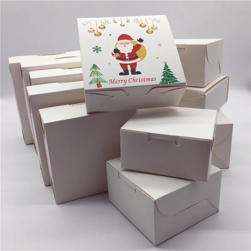 New Arrival 20pcs Kraft Paper Gift Boxes Handmade Soap Packing Box Jewelry/Cake/Handicraft/Candy Storage Paper Boxes