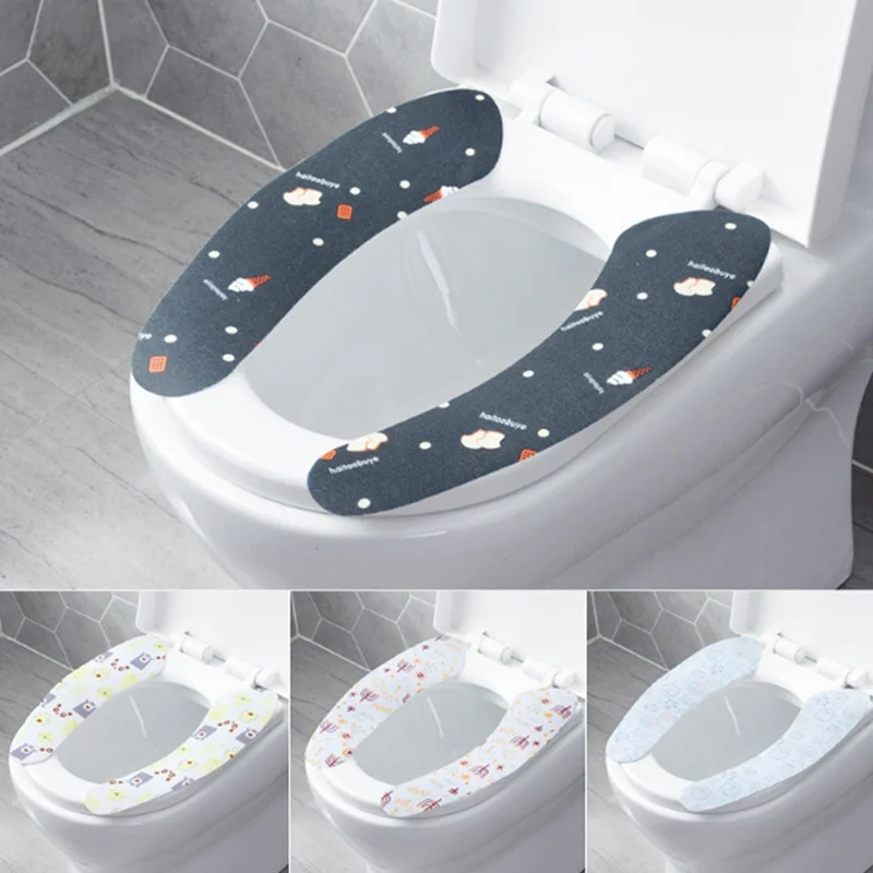 Cartoon Universal toilet seat cover toilet Mat Closestool Seat Cover Household Warmer Lid Cover bathroom accessories WC Cushion