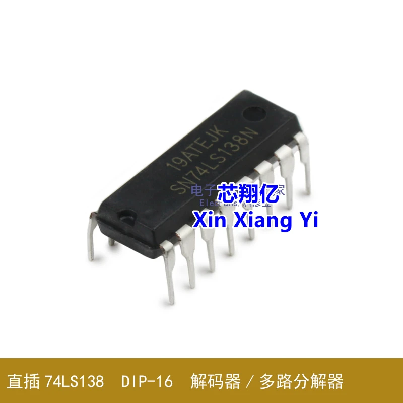 10 unids/lote SN74LS138N 74LS138 DIP-16