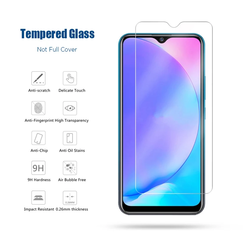 Tempered Glass For Vivo V15 V17 V17 Neo Screen Protector Vivo X23 X27 X27 Pro Y3 Y5S Y17 Y11 Y1S Y11S Y19 2019 Protective Glass