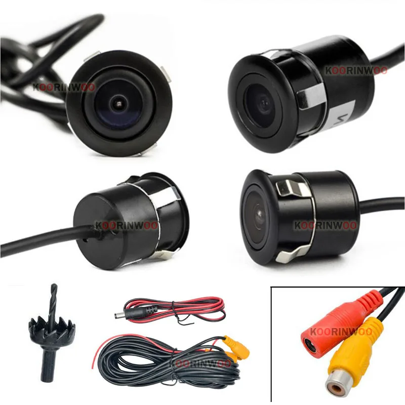 Koorinwoo CCD Car parking Backup Camera / Front Camera Switching Reversing Vehicle Rear view Form Camera Parking Assist Sytem