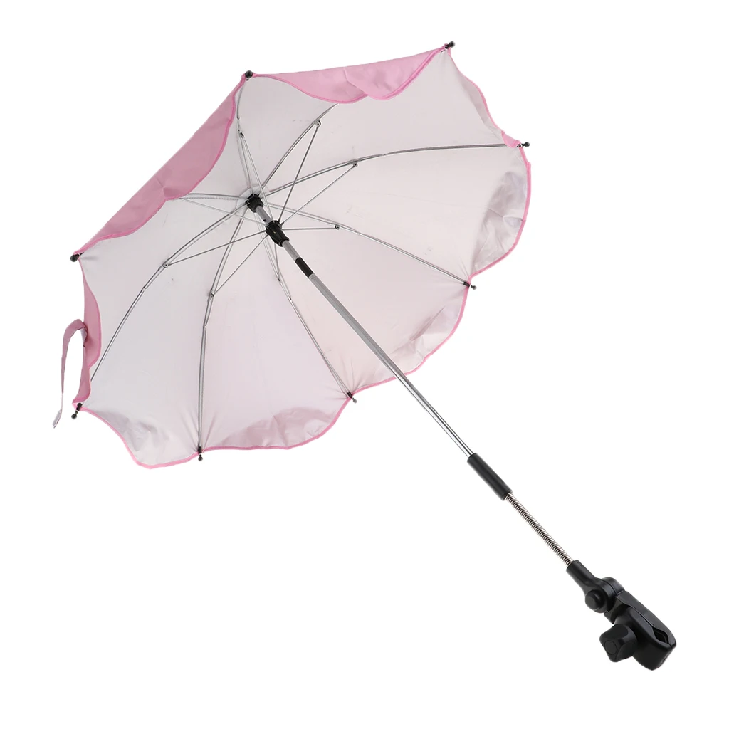 Baby Sun Parasol Universal Umbrella Shade Canopy for Pram Pushchair Stroller