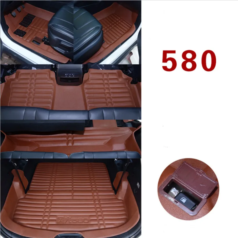 Car Surround Interior Cushion Mat Carpet for DFSK Dongfeng Glory 580/S560