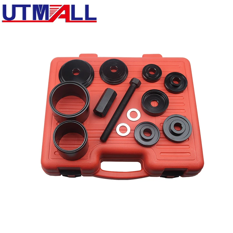 23 pcs Front Wheel Drive Bearing Removal Press Adapter Puller Pulley Tool Kit