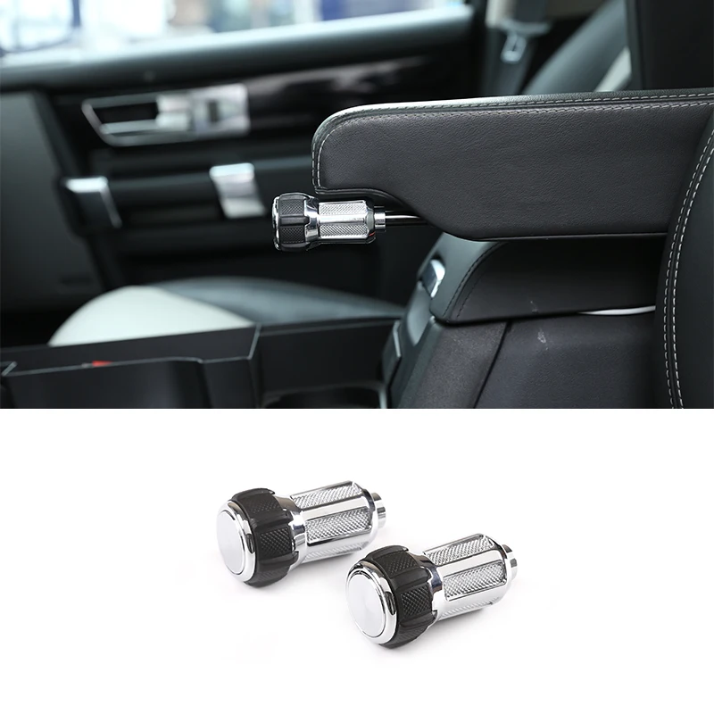 

2pcs For Land Rover Range Rover Sport L320 2005-2013 Aluminum Alloy Car Internal Seat Armrest Box Adjustment Konbs Accessories