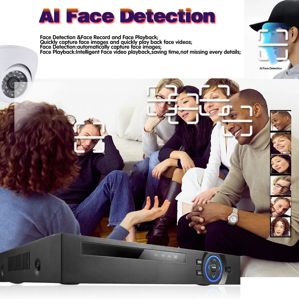 AHD Outside Camera Security Home Mini Analog Camera Indoor Outdoor Dome CCTV Surveillance Cameras Infrared Night Vision 1080p