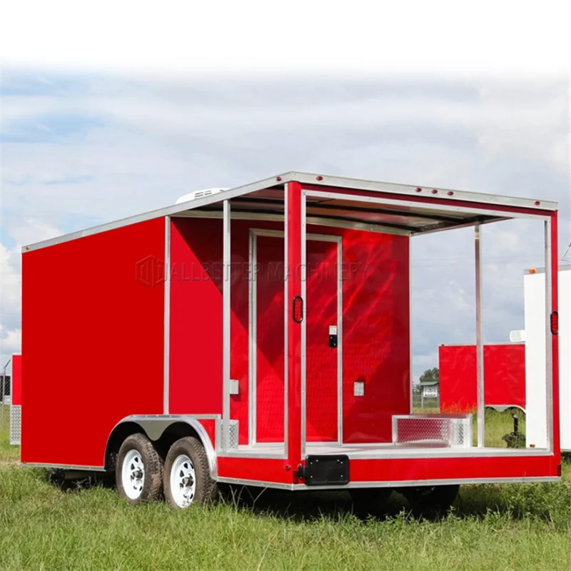 

Allbetter Mobile Food Truck With Full Kitchen Pizza Coffee Van Hot Dog Vendor Taco Sushi Breakfast Kiosk Street Food Trailer