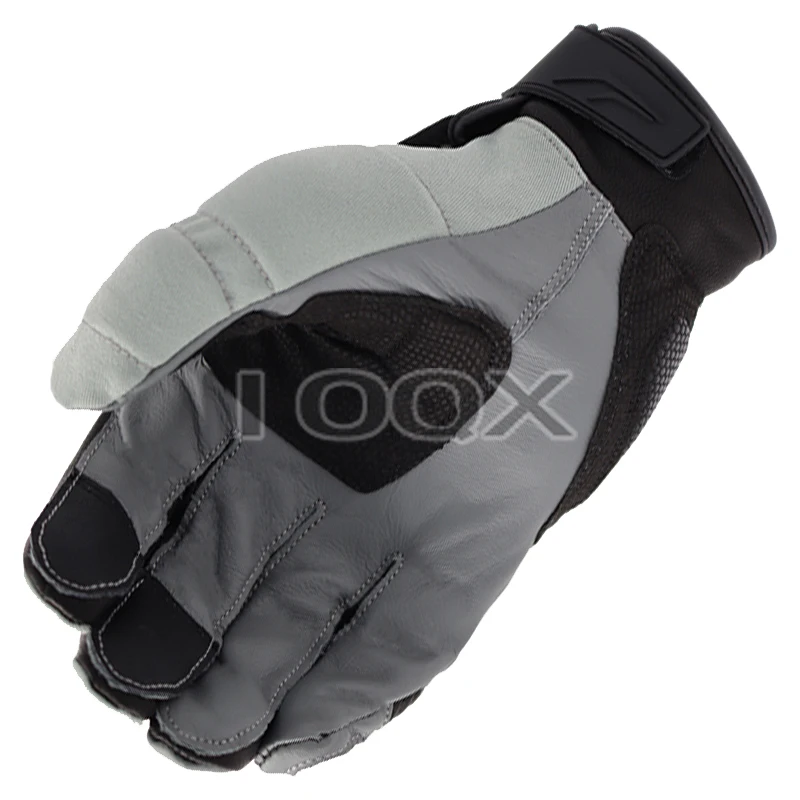 Black Red Motocross Rally Gloves FOR BMW GS1200 Motorrad Cycling Team Racing Leather Gloves