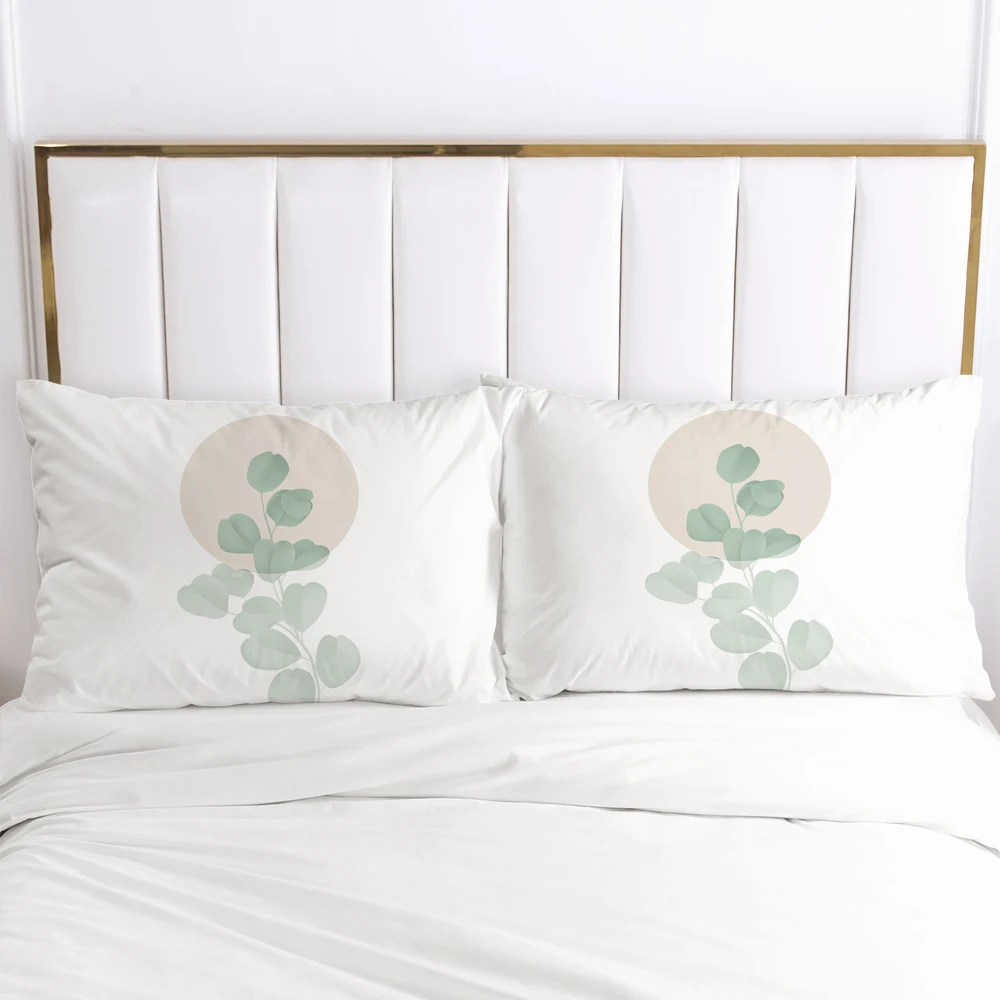 2PCS 3D Pillow Cover 50x70 50x80 Nordic Decoration Throw Pillow Cases Bedding PillowCase Customize any size design