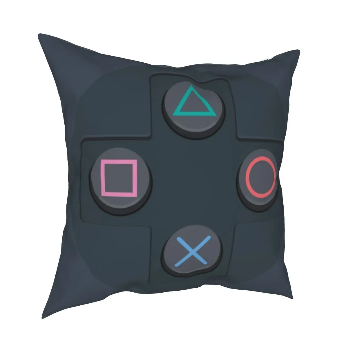 Controller Buttons Pillowcase Cushion Cover Decor Video Game Gaming Gamer Controller Pillow Case Cover Seat 40X40cm