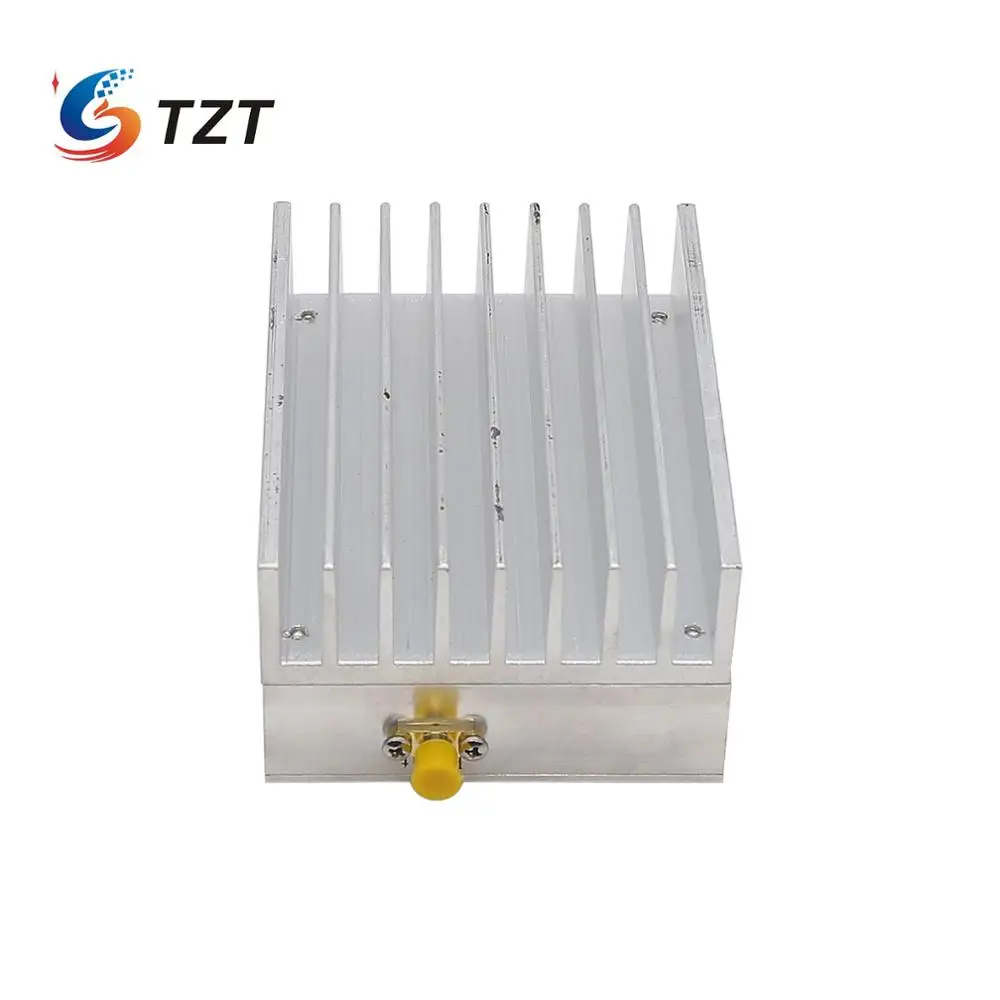 TZT DTMB amplificador lineal RF para TV Digital, amplificador de potencia RF de 50-1100MHz, Clase A, 4W, 36dBm, con disipador térmico