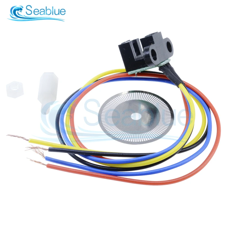 5V Photoelectric Speed Sensor Encoder Coded Disc Code Wheel For Freescale Smart Car For Arduino DIY