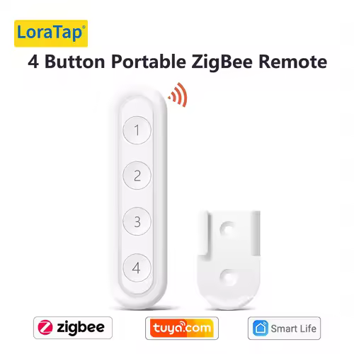 LoraTap ZigBee 3.0 Wireless 14 EU US Push Button Remote Tuya Scene Automation Control Switch Smart Life App Hub Need - Image 15