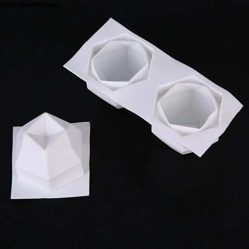 Hot Sale Silicone DIY Candles Mould Candles mold Aromatherapy Plaster Candle 3D Hand-made Sugar Cake Silicone Mold Art Tools image 5