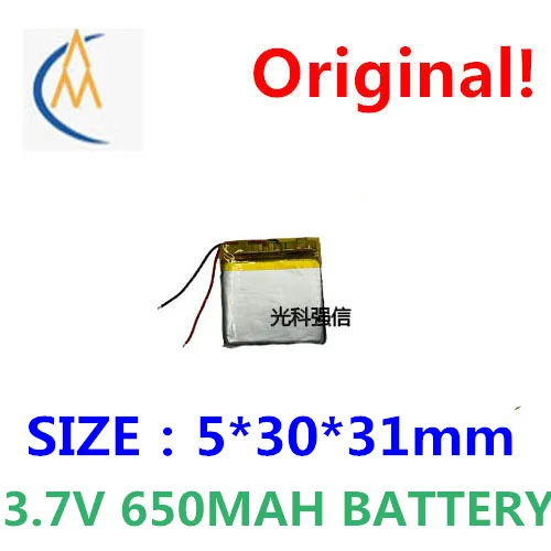 buy buy more will cheap 3.7V polymer lithium battery 503031 650mah tablet computer mobile power circuit electronic equipment sweeper - Aliexpress Deal