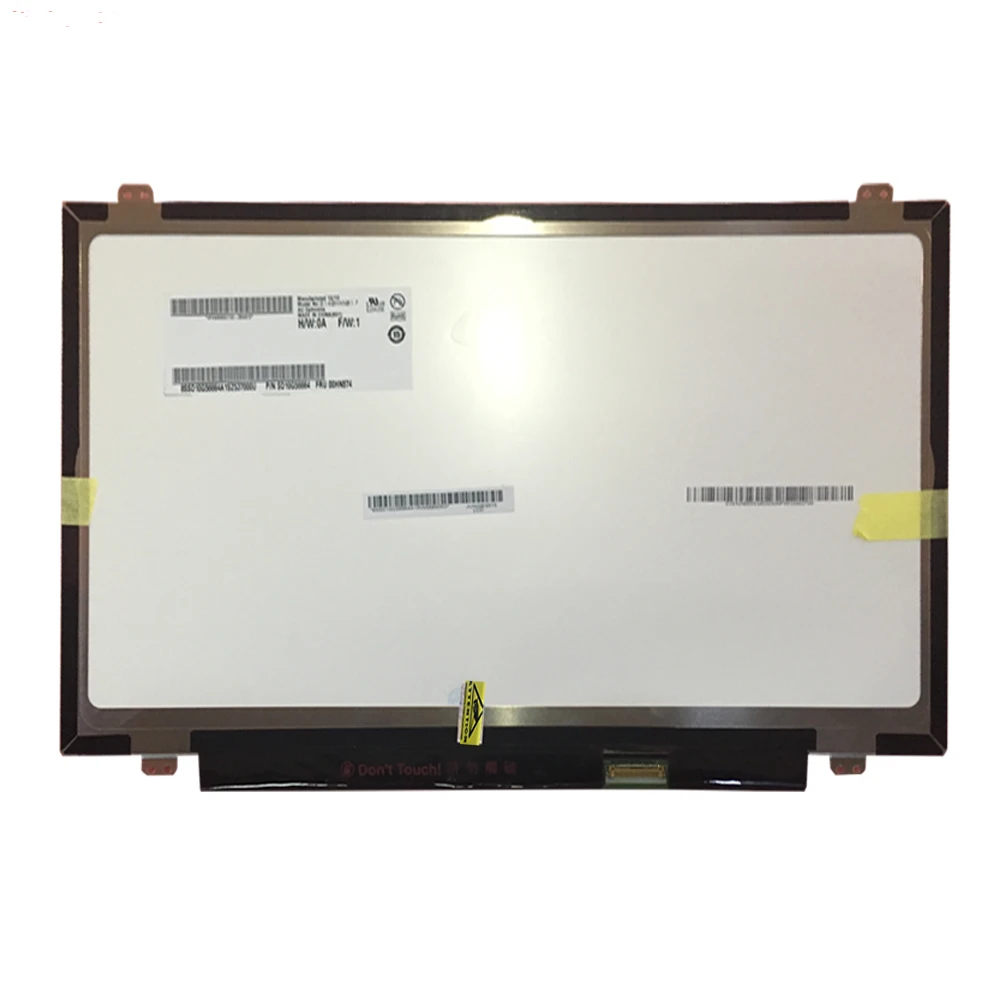 FRU 00HN874 00HN873 B140HAN01.7 14.0 inch 1920x1080 IPS FHD EDP 30Pins 72% NTSC LCD Screen For Lenovo ThinkPad X1 Carbon