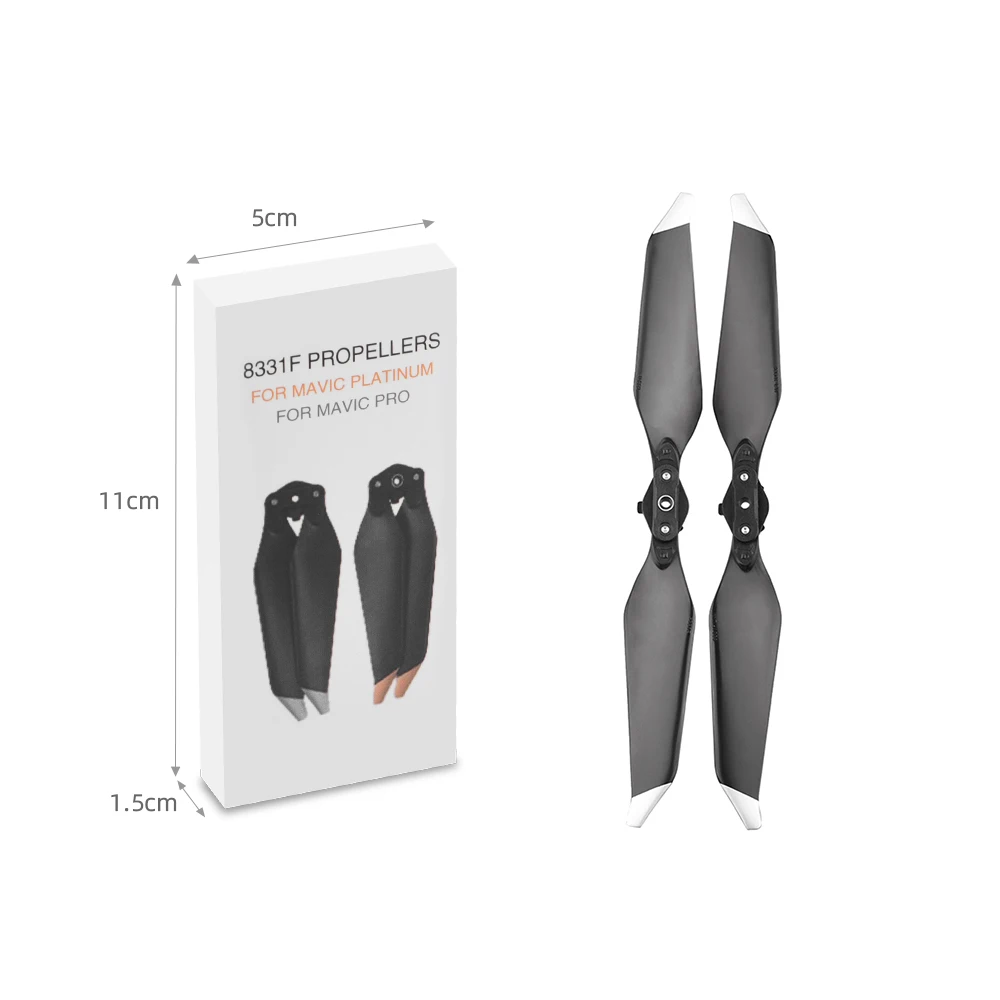 4pcs 8331 Low Noise Quick-Release Propeller for DJI Mavic Pro Platinum Drone Blade Props Replacement for Mavic Pro Accessories