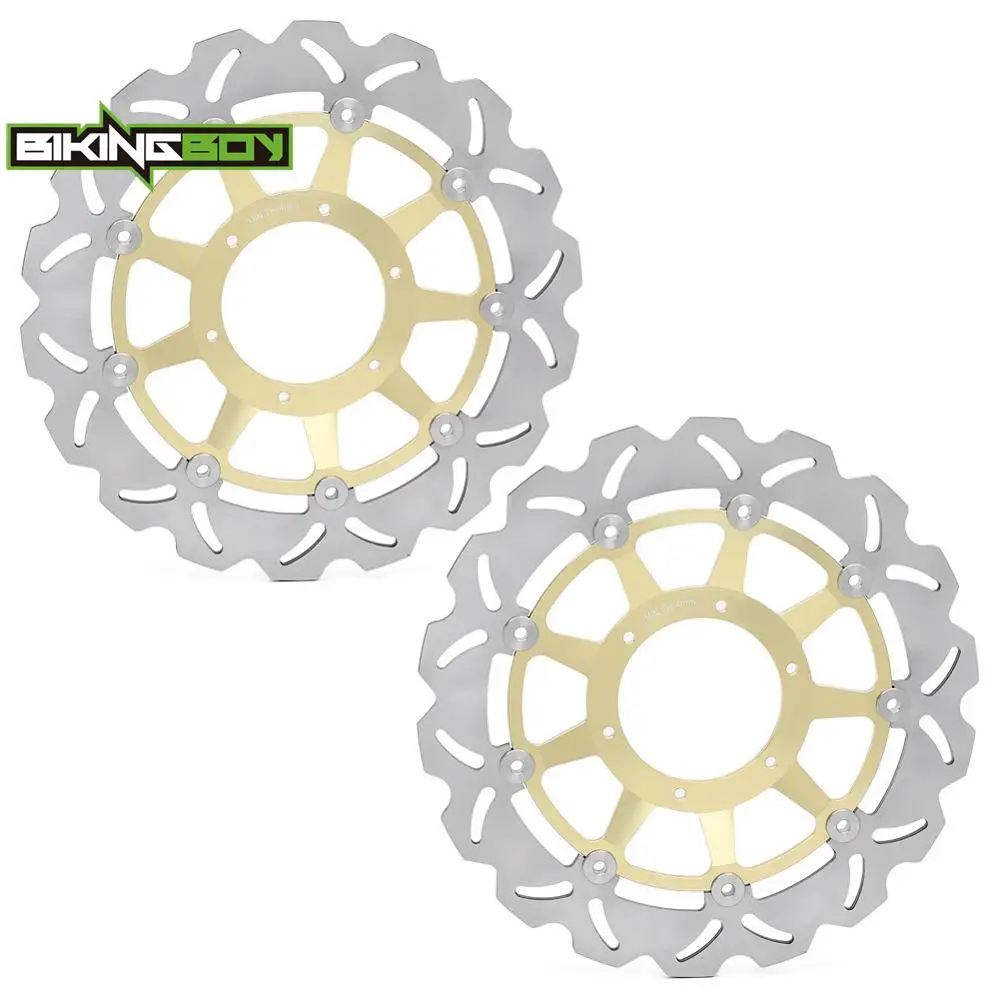 BIKINGBOY For CBR1000RR Fireblade 2006 2007 VTR 1000 SP-1 00 01 SP-2 02 03 04 05 06 07 RC51 Front Brake Disks Discs Rotors 300mm