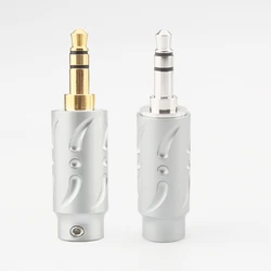 High Quality Viborg VH302G High Grade 3.5mm Stereo Plug HIFI Gold /Rhodium Plated 3.5mm Stereo Connector