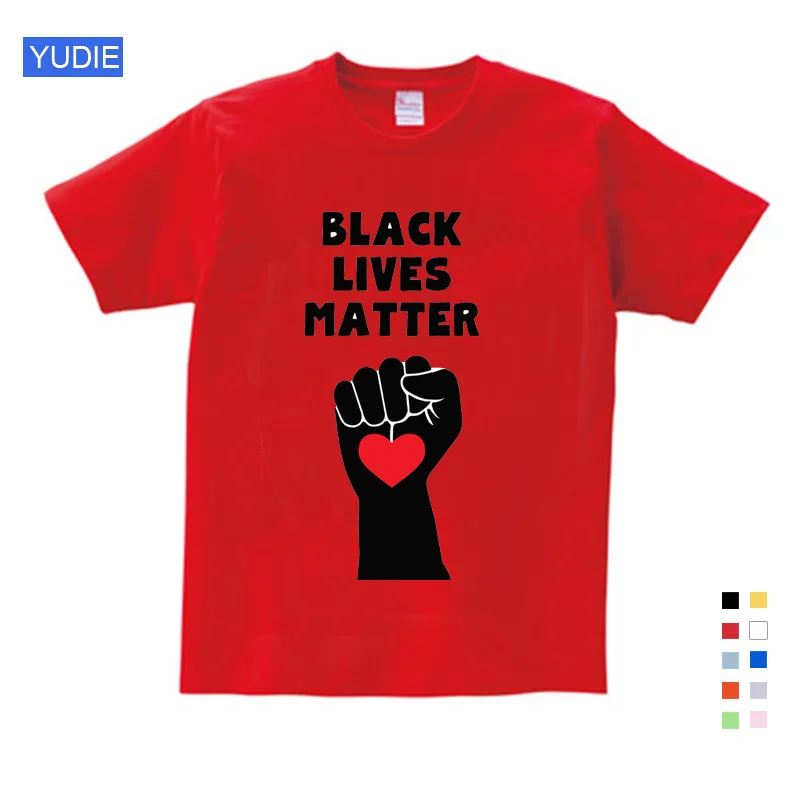 Black Lives Matter T-Shirt I Can't Breathe Girls Tees Funny for Clothing Graphic Harajuku T-Shirt Top Kids Summer White T shirts