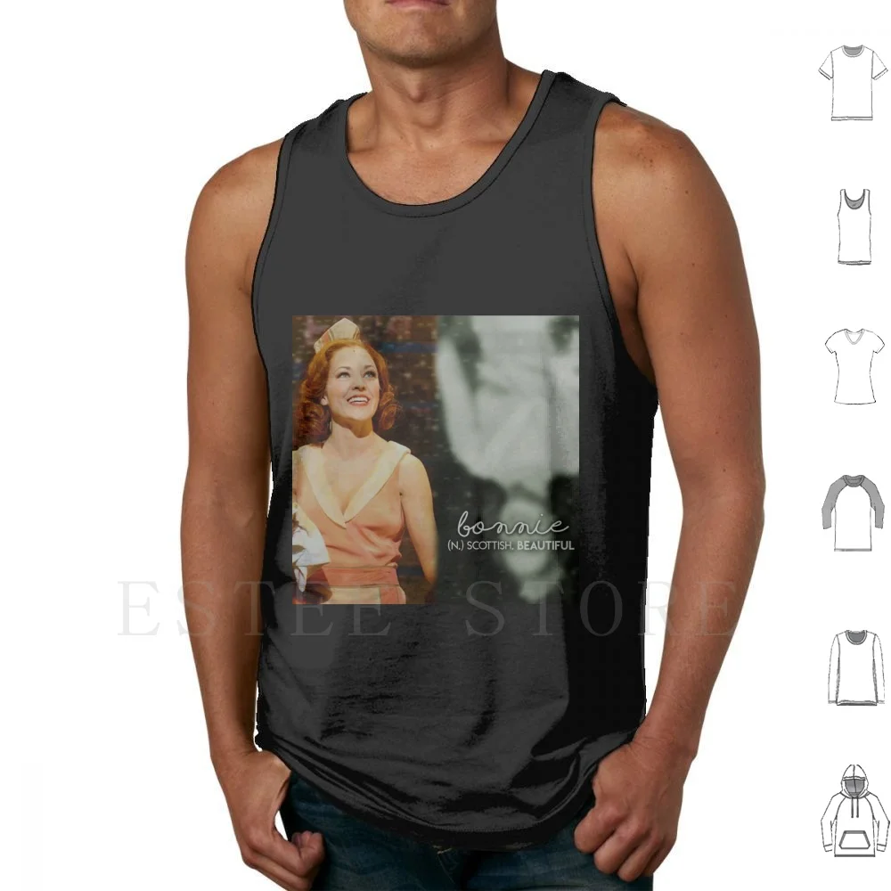 Broadway Alphabet-Bonnie Parker Camisetas sin mangas Chaleco sin mangas Broadway Bway Alphabet Broadway Alphabet Abc Abcs Bonnie Bonnie