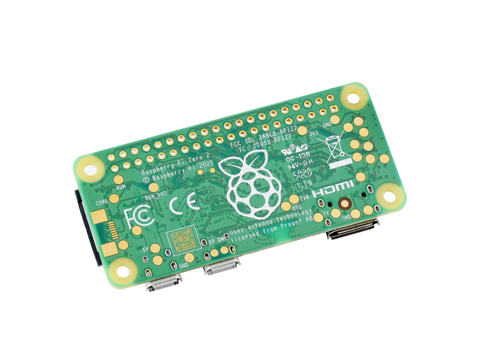 Imagem -06 - Waveshare Raspberry pi Zero w wh Whc Cinco Vezes Faster.1ghz Processador de Braço Quad-core Cortex-a53 Cpu Wifi Bluetooth 4.2 Ble